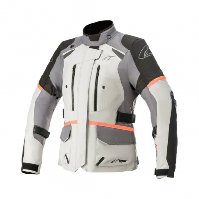 Geaca dama textil impermeabila Alpinestars STELLA ANDES Drystar V3 - Gri deschis/Gri inchis/Negru