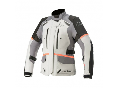 Geaca dama textil impermeabila Alpinestars STELLA ANDES Drystar V3 - Gri deschis/Gri inchis/Negru