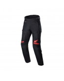 Pantaloni textil impermeabili ALPINESTARS HONDA BOGOTA PRO DRYSTAR - negru/rosu