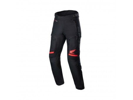 Pantaloni textil impermeabili ALPINESTARS HONDA BOGOTA PRO DRYSTAR - negru/rosu