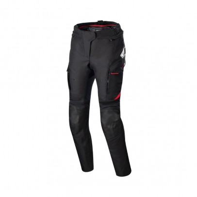 Pantaloni dama textil impermeabili ALPINESTARS HONDA STELLA ANDES V3 DRYSTAR - negru/rosu