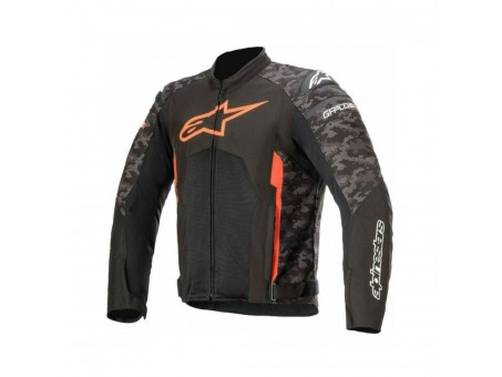 Geaca textil sport/touring Alpinestars T-GP PLUS R V3 - Negru/Camo/Rosu