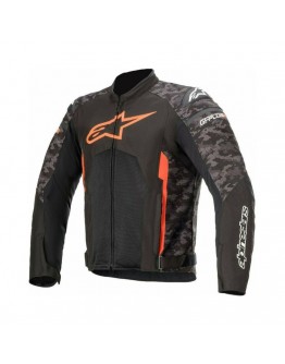 Geaca textil sport/touring Alpinestars T-GP PLUS R V3 - Negru/Camo/Rosu