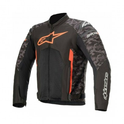 Geaca textil sport/touring Alpinestars T-GP PLUS R V3 - Negru/Camo/Rosu