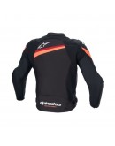 Geaca textil sport/touring Alpinestars T-GP PLUS R V4 - Negru/Rosu fluo