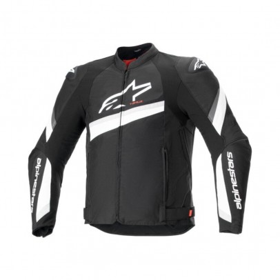 Geaca textil sport/touring Alpinestars T-GP PLUS R V4 - Negru/Alb