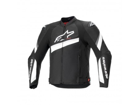 Geaca textil sport/touring Alpinestars T-GP PLUS R V4 - Negru/Alb