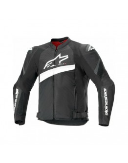  Geaca textil de vara Alpinestars T-GP PLUS R V4 AIRFLOW - Negru/Alb 