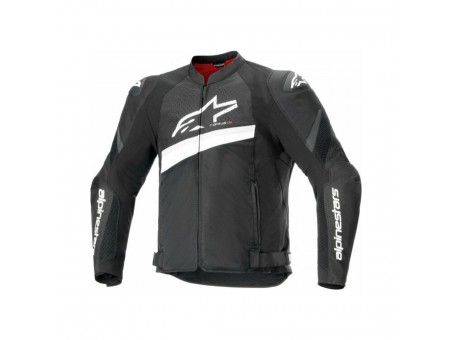 Geaca textil de vara Alpinestars T-GP PLUS R V4 AIRFLOW - Negru/Alb