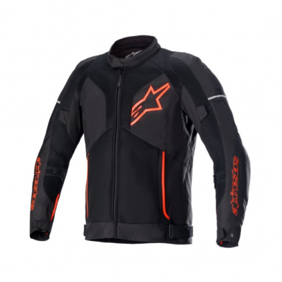 Geaca textil Alpinestars Viper V3 AIR - Negru/Rosu/ Fluorescent