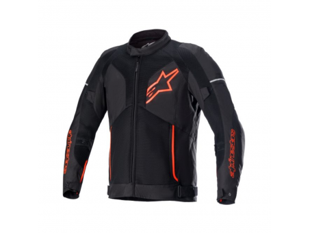 Geaca textil Alpinestars Viper V3 AIR - Negru/Rosu/ Fluorescent