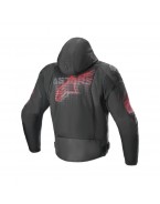 Geaca de vara impermeabila ALPINESTARS ZACA AIR VENOM - Negru/Rosu