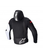 Geaca textil de vara ALPINESTARS ZACA AIR - Negru/Alb/Rosu fluo