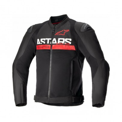 Geaca textil de vara ALPINESTARS SMX AIR - Negru/Rosu