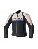 Geaca textil de vara ALPINESTARS SMX AIR - Negru/Crem/Albastru