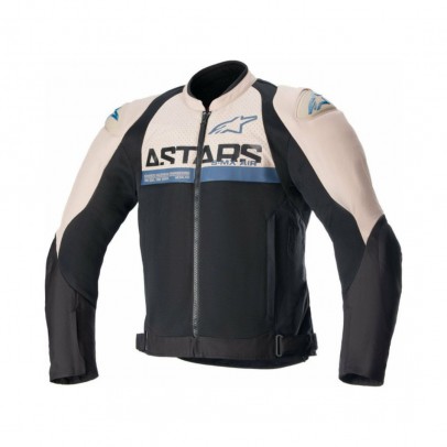 Geaca textil de vara ALPINESTARS SMX AIR - Negru/Crem/Albastru