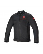 Geaca textil de vara ALPINESTARS HONDA LUC V2 - Negru/Rosu