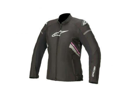 Geaca textil sport/touring ALPINESTARS STELLA T-GP PLUS R V3 - Negru/Alb/Roz