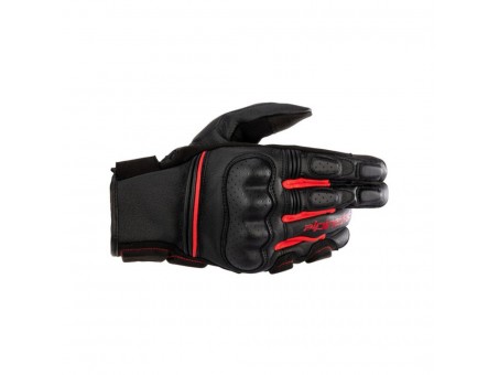 Manusi de piele sport/touring ALPINESTARS PHENOM - Negru/Rosu fluo