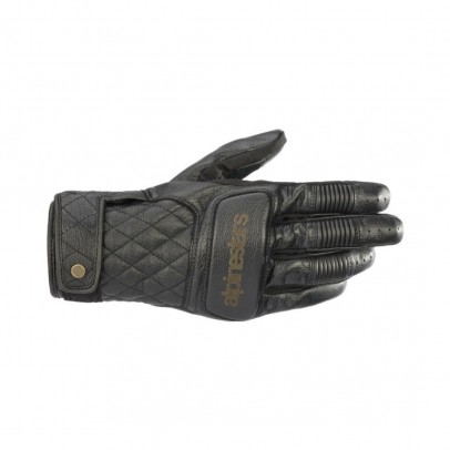 Manusi de piele ALPINESTARS BRASS - Negru