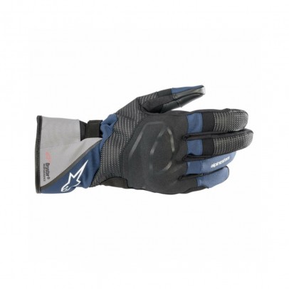 Manusi touring Alpinestars Andes V3 Drystar - Negru/Albastru/Gri