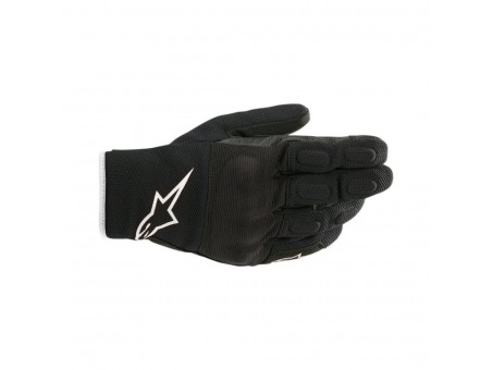 Manusi de piele impermeabile Alpinestars S-MAX Drystar - Negru/Alb