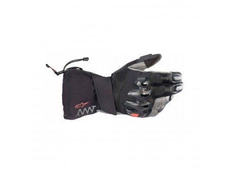 Manusi Moto de Iarna din Piele Impermeabile ALPINESTARS AMT-10 DRYSTAR XF - Negru/Gri