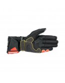 Manusi de piele race ALPINESTARS GP TECH V2 - Negru/Alb/Rosu