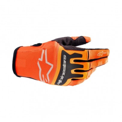 Manusi cross-enduro ALPINESTARS TECHSTAR 2023 - Portocaliu