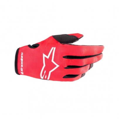 Manusi cross-enduro ALPINESTARS RADAR GLOVE 2023 - Rosu/Alb