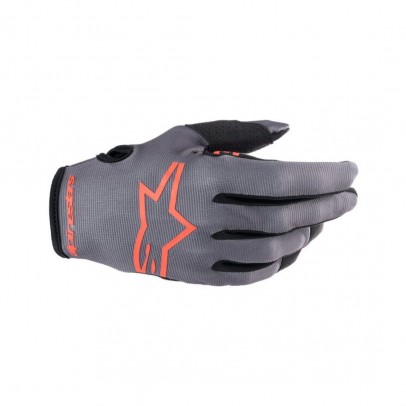 Manusi cross-enduro ALPINESTARS RADAR GLOVE 2023 - Gri/Rosu