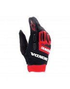 Manusi cross-enduro ALPINESTARS HONDA FULL BORE - Negru/Rosu aprins/Alb