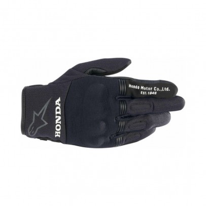 Manusi moto ALPINESTARS HONDA COPPER - Negru