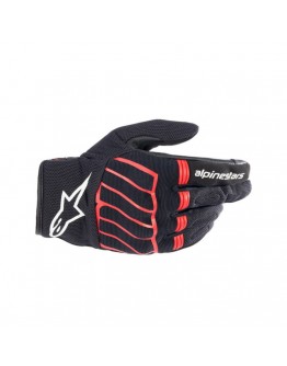 Manusi moto ALPINESTARS MM93 LOSAIL V2 M - Negru/Rosu fluo