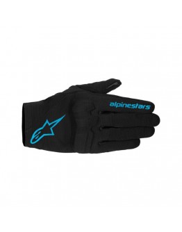 Manusi Femei Moto de Vara ALPINESTARS STELLA REEF V2 - Negru/Albastru