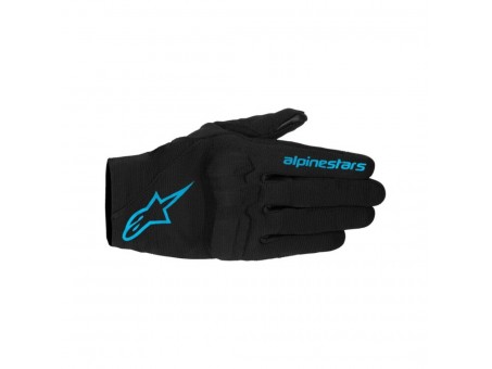 Manusi Femei Moto de Vara ALPINESTARS STELLA REEF V2 - Negru/Albastru