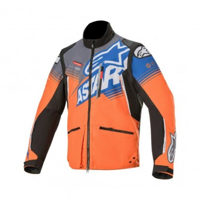 Geaca cross-enduro Alpinestars VENTURE R - Portocaliu/Albastru