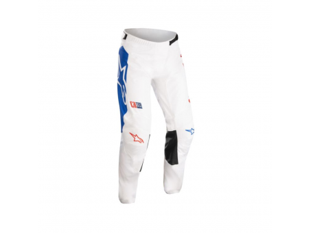 Pantaloni cross/enduro Alpinestars Mx Racer Compass Alb