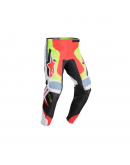 Pantaloni cross/enduro Alpinestars MX Fluid Agent - Negru/Rosu/Galben