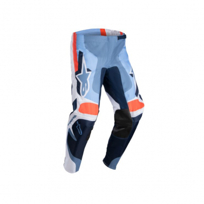 Pantaloni cross/enduro Alpinestars MX Fluid Agent-Albastru/Portocaliu