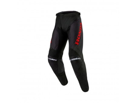 Pantaloni cross-enduro ALPINESTARS HONDA RACER ICONIC - Negru/Rosu