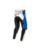 Pantaloni cross-enduro ALPINESTARS HONDA RACER ICONIC - Alb/Albastru/Rosu