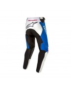 Pantaloni cross-enduro ALPINESTARS HONDA RACER ICONIC - Alb/Albastru/Rosu