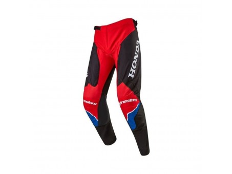 Pantaloni cross-enduro ALPINESTARS HONDA RACER ICONIC - Rosu