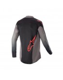 Tricou cross-enduro ALPINESTARS TECHSTAR SEIN 2023 - Negru/Gri/Rosu