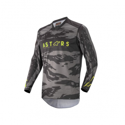 Bluza Motocross Alpinestars MX Racer Tactical-Camo/Flourescent/Galben