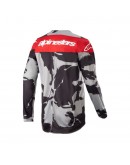 Tricou cross-enduro ALPINESTARS RACER TACTICAL 2023 - Negru/Camo/Rosu