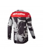 Tricou cross-enduro ALPINESTARS RACER TACTICAL 2023 - Negru,Camo,Rosu