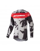 Tricou cross-enduro ALPINESTARS RACER TACTICAL 2023 - Negru/Camo/Rosu