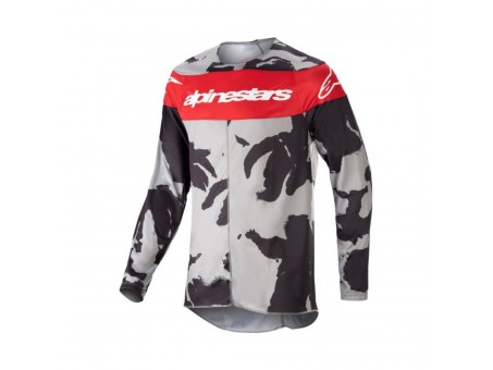 Tricou cross-enduro ALPINESTARS RACER TACTICAL 2023 - Negru,Camo,Rosu